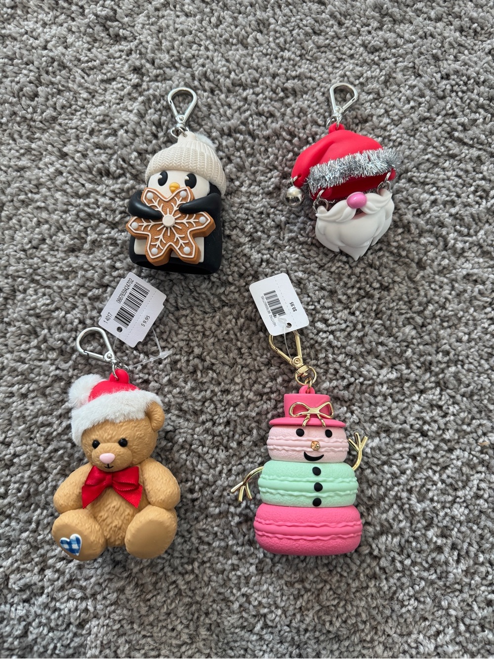 Bath and Body Works Holiday Sanitizer Holder BUNDLE